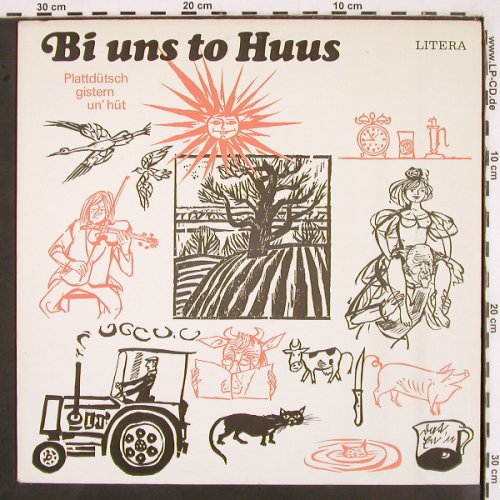 V.A.Bi uns to Huus: Plattdütsch gistern un'ht, Litera(8 65 294), DDR, 1980 - LP - V2759 - 7,50 Euro