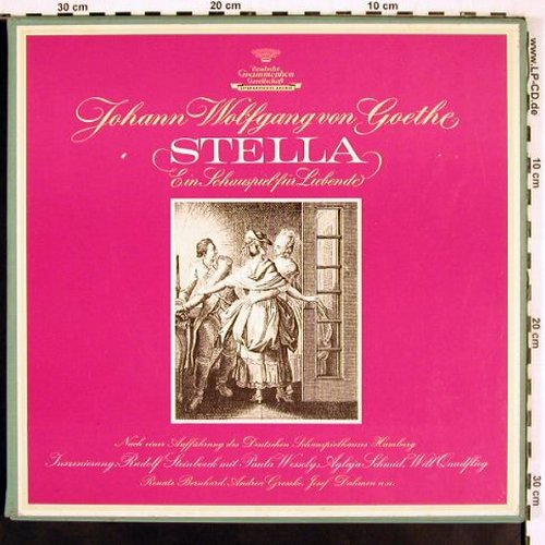 Stella - J.W.von Goethe: Ein Schauspiel für Liebende, Box, D.Gr. (168 076/77), D, R Stamp, 1966 Typ: 2LP Best.-Nr.: V2938 Preis: 12,50 Euro