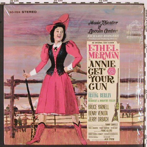 Annie Get Your Gun: Ethel Merman, orignal cast, RCA Victor (LSO-1124), US, 1966 Typ: LP Best.-Nr.: V3006 Preis: 9,00 Euro