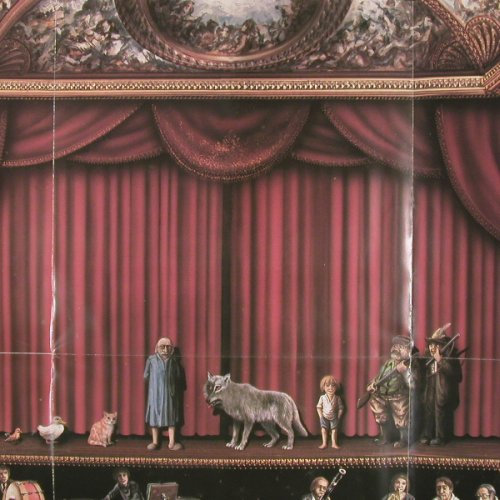 Loriot: Peter und der Wolf-Plakat Orchester, Sauerländer, I/CH, 1985 Typ: Poster Best.-Nr.: V3041 Preis: 5,00 Euro