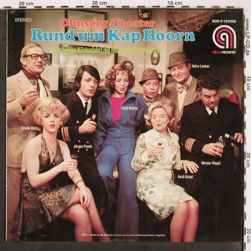 Ohnsorg Theater: Rund um Kap Hoorn, ALCO Records (909-2-121 095), D, 1972 Typ: LP Best.-Nr.: V3043 Preis: 20,00 Euro