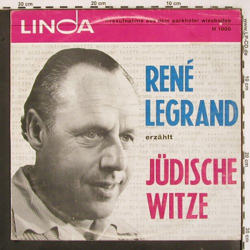 Legrand,René: erzählt Jüdische Witze, m /vg+, Linda (H 1000), D Typ: LP Best.-Nr.: V3178 Preis: 7,50 Euro