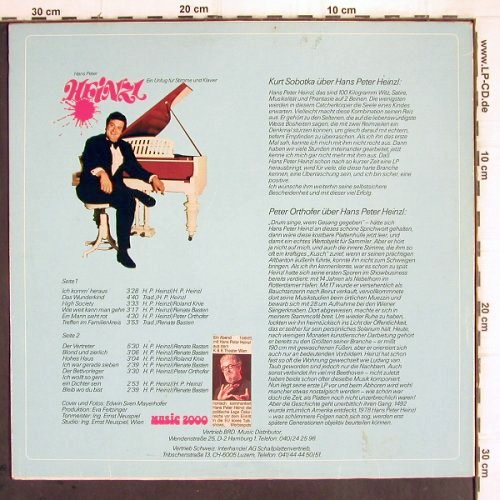 Heinzl,Hans Peter: Ein Unfug für Stimme und Klavier, Music 2000 (MLP 113), A, 1978 Typ: LP Best.-Nr.: V364 Preis: 7,50 Euro