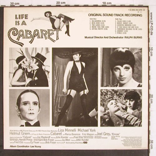 Cabaret: Original Sound Track Recording, Probe (pink)(C 062-93 370), D, 1972 - LP - V379 - 7,50 Euro
