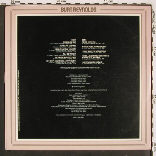 Reynolds,Burt: Ask Me What I Am, Mercury (SRM-1-693), US, 1973 Typ: LP Best.-Nr.: V3800 Preis: 9,00 Euro