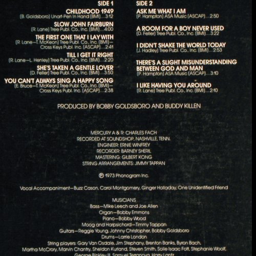 Reynolds,Burt: Ask Me What I Am, Mercury (SRM-1-693), US, 1973 Typ: LP Best.-Nr.: V3800 Preis: 9,00 Euro