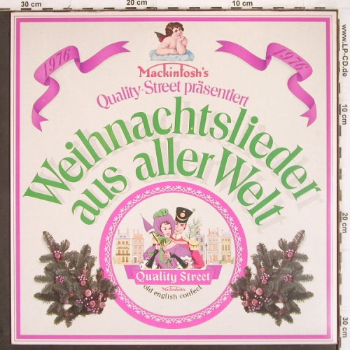 Mackintosh Quality-Street: Weihnachtslieder a.aller Welt, Decca (66.21 244), D Typ: LP Best.-Nr.: V40 Preis: 7,50 Euro