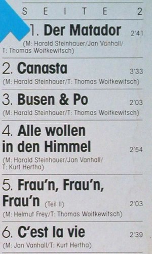 Mary & Gordy: Frau'n,Frau'n,Frau'n, EMI (24 0417 1), D, 1985 Typ: LP Best.-Nr.: V422 Preis: 7,50 Euro