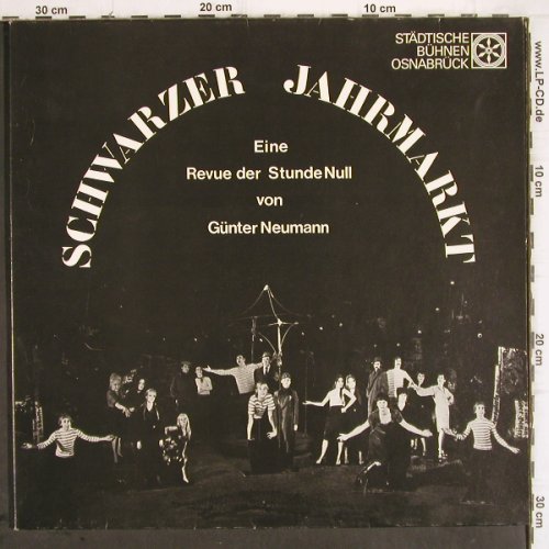 Schwarzer Jahrmarkt: Eine Revue der Stunde Null, Foc, Städtische Bühnen Osnabr(BOLP 281), D, 1977 - LP - V513 - 9,00 Euro