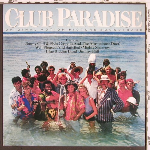 Club Paradise: Original Soundtrack (Reggae) m /vg+, CBS(CBS 70 298), NL, 1986 - LP - V554 - 5,00 Euro