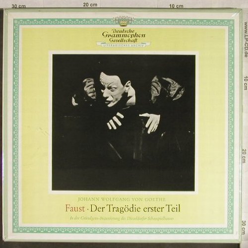 Faust - Goethe: Der Tragödie erster Teil, FS-New, D.Gr. Literatur (2753 002), D Typ: 3LP Best.-Nr.: V594 Preis: 25,00 Euro