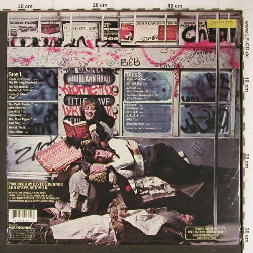 Brenner,David: Excuse Me,Are You Reading...,FS-New, MCA (MCA-5457), US, sealed, 1983 Typ: LP Best.-Nr.: V610 Preis: 7,50 Euro