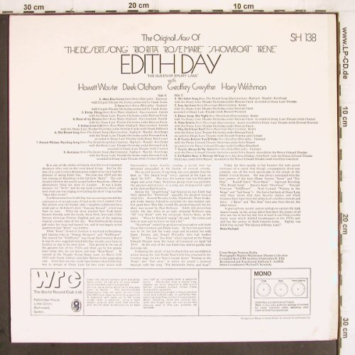 Day,Edith: Derek Oldham,Howett Worster..m-/vg+, WRC(SH-138), UK, Mono,  - LP - V621 - 7,50 Euro