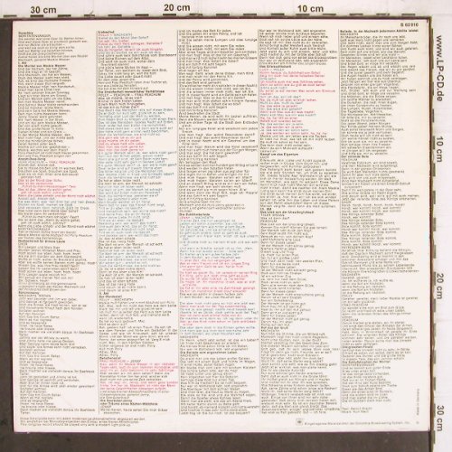 Weill,Kurt / Bertold Brecht: Dreigroschenoper, Querschnitt, CBS(S 62910), D,  - LP - V630 - 6,00 Euro