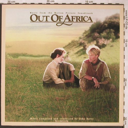 Out Of Africa: Music from Soundtrack by John Barry, MCA (03310), D, 1985 Typ: LP Best.-Nr.: V649 Preis: 6,00 Euro