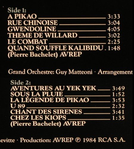 Gwendoline: Just Jaeckin,MusicbyPierre Bachelet, RCA(BL 70444), D, 1984 - LP - V710 - 25,00 Euro