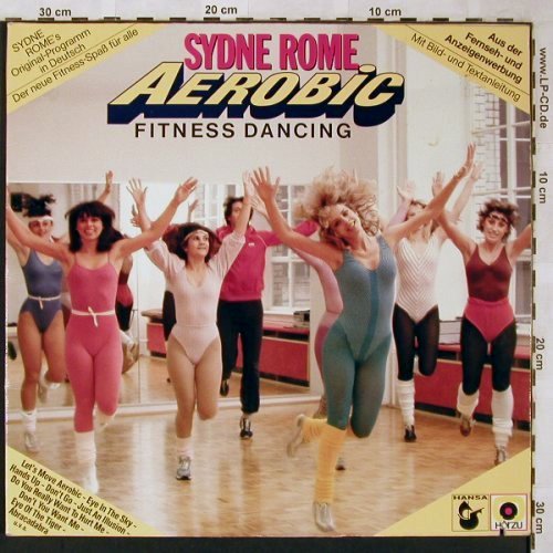 V.A.Sydne Rome-Aerobic: Fitness Dancing, Foc, Hansa (205 299-502), D, 1983 Typ: LP Best.-Nr.: V817 Preis: 6,00 Euro