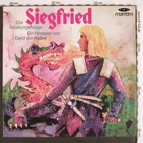 Siegfried: Die Nibelungensage, Maritim(47 432 NW), D, 1976 - LP - V883 - 6,00 Euro