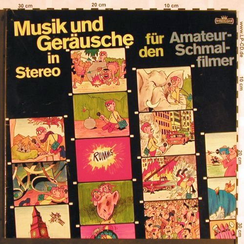 V.A.Musik und Geräusche in Stereo: für den Amateurfilmer,Foc, Intercord(INT 158.003), D, 1973 - 2LP - X1024 - 5,50 Euro