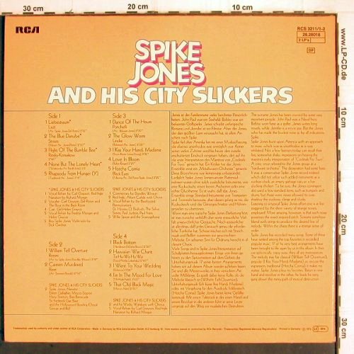 Jones,Spike & His City Slickers: Murders Them All, Foc, RCA Victor (26.28018), D, 1973 Typ: 2LP Best.-Nr.: X1148 Preis: 3,00 Euro