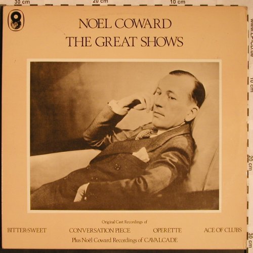 Coward,Noel: The Great Shows, Foc, Mono, EMI(SH.179/180), UK,  - 2LP - X1484 - 7,50 Euro