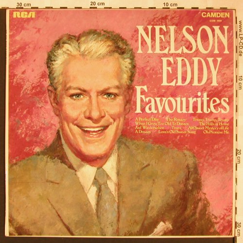 Eddy,Nelson: Favorites, RCA Camden(CDM1009), UK, Mono, 1969 - LP - X1571 - 5,00 Euro