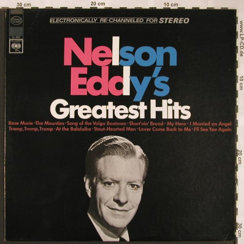 Eddy,Nelson: Greatest Hits, Columbia(CS 9481), US,  - LP - X1573 - 5,00 Euro