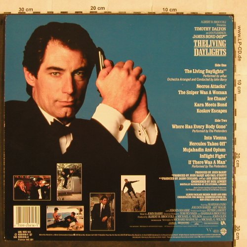 James Bond: The Living Daylights, WB(925 616-1), D, 1987 - LP - X182 - 5,00 Euro