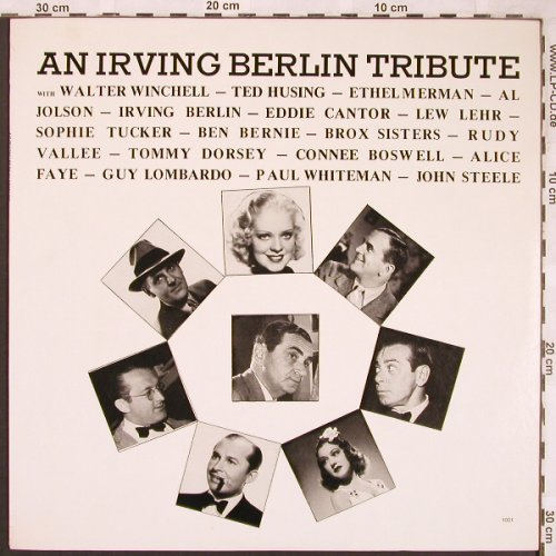Berlin,Irving - A Tribute: Introd. Walter Winchell, Ted Husing, Famous Personality(1001), US,  - LP - X1834 - 6,00 Euro