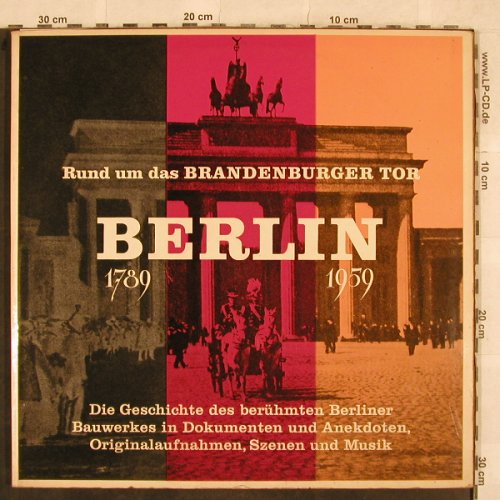 V.A.Rund um d.Brandenburger Tor: Berlin 1789-1979, Foc, QuadrigaTon Gesellschaft(134), D,  - 2LP - X184 - 12,50 Euro