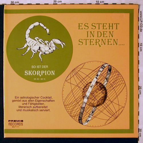 V.A.Scorpion-Es steht in d.Sternen: Ein astrologischer Cocktail, Foc, Premis Rec.(MLP 111), A, 1978 - LP - X2778 - 4,00 Euro