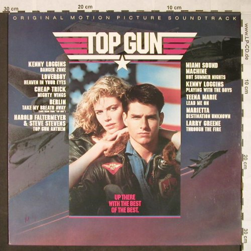 Top Gun: Kenny Loggins...Larry Greene, CBS(70296), NL, 1986 - LP - X2898 - 4,00 Euro