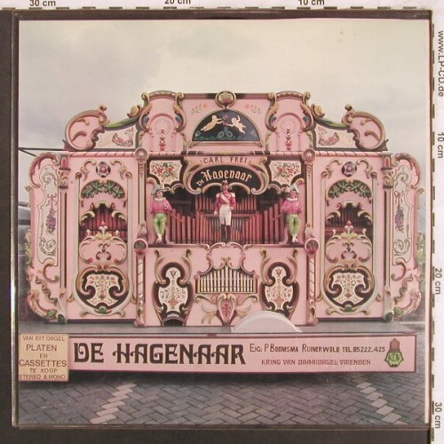 De Hagenaar: Draaiorgel,Eigenaar Boomsma, Boru(101), NL,  - LP - X3746 - 9,00 Euro