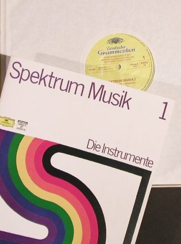 V.A.Spektrum Musik: 1 - Die Instrumente, Box, D.Gr./Schwann(5666 887), D, 1979 - 5LP - X4035 - 25,00 Euro
