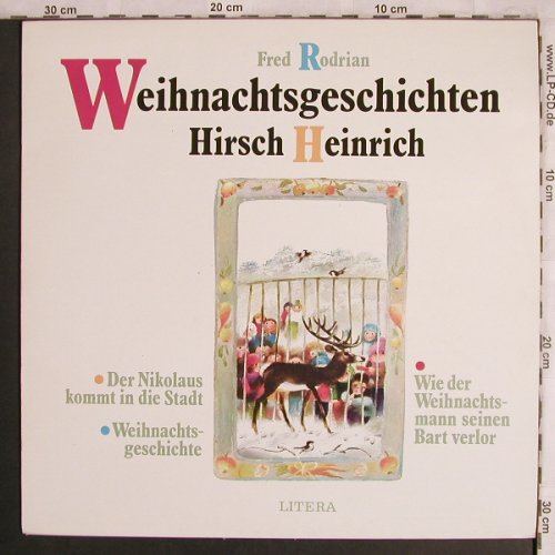 Rodrian,Fred: Weihnachtsgesch.Hirsch Heinrich, Litera(8 65 412), DDR, 1987 - LP - X4230 - 5,50 Euro