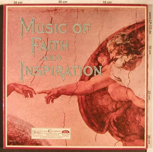V.A.Music of Faith and Inspiration: Jack Halloran Choir,Dr.H.V.Mitzelfe, Reader's Digest(RD41-M), US,Box,  - 3LP - X4986 - 9,00 Euro
