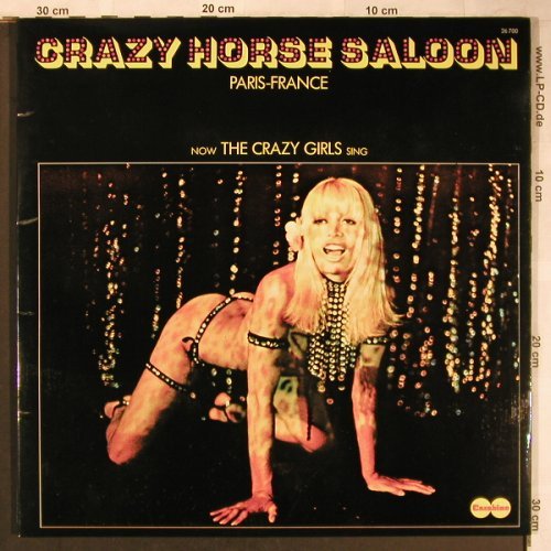Crazy Horse Saloon - Paris France: now the Crazy Girls sing, Foc, Carabine(26700), F, 1974 - LP - X4999 - 17,50 Euro