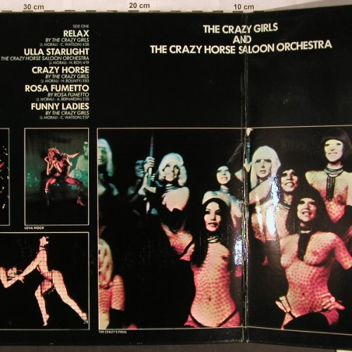 Crazy Horse Saloon - Paris France: now the Crazy Girls sing, Foc, Carabine(26700), F, 1974 - LP - X4999 - 17,50 Euro