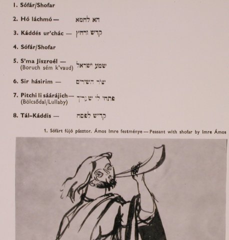V.A.Music of the Bible-Old Hebrew S: Arrang.by I.Patachich,Laszlo Sandor, Qualiton(LPX 18005), H, Foc,  - LP - X5069 - 7,50 Euro