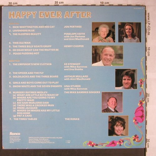 V.A.Happy Ever After: Jon Pertwee...The Ronks(1977), Ronco(RTLO 2068-B), UK, m-/vg+, 1981 - LP - X5130 - 5,50 Euro