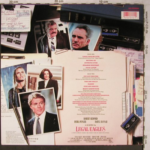 Legal Eagles: Music from, by Elmer Bernstein, MCA (MCA-6172), US, 1986 Typ: LP Best.-Nr.: X5344 Preis: 6,00 Euro