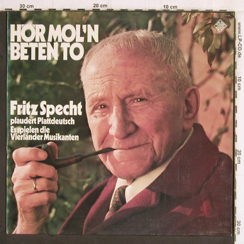 Specht,Fritz: Hor Mol'n Beten To, Telefunken(6.22152 AF), D, 1975 - LP - X5502 - 7,50 Euro