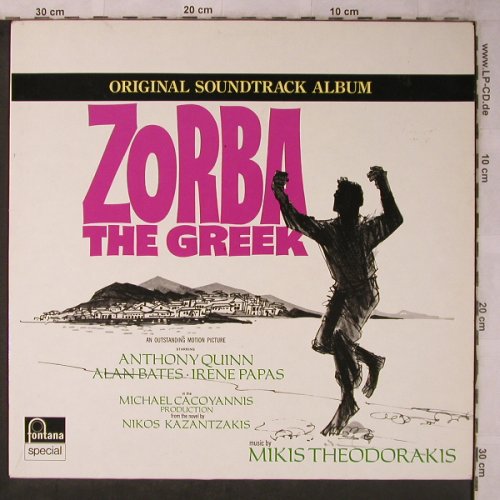 Zorba The Greek: Music By Theodorakis, Fontana(6499 689), D,  - LP - X5658 - 6,00 Euro