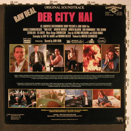 Der City Hai / Raw Deal: Original Soundtrack, Colosseum(CST 8017), D, 1986 - LP - X5807 - 17,50 Euro