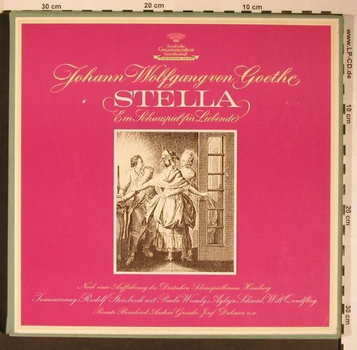 Stella - J.W.von Goethe: Ein Schauspiel für Liebende, Box, D.Gr.(168 076/77), D, R Stamp, 1966 - 2LP - X5854 - 24,00 Euro