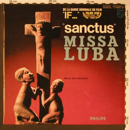 Missa Luba / Messe des Savanes: Les Troubadours du Roi Baudouin, Philips(850.071 BY), F,vg-/vg+, 1969 - LP - X6073 - 7,50 Euro