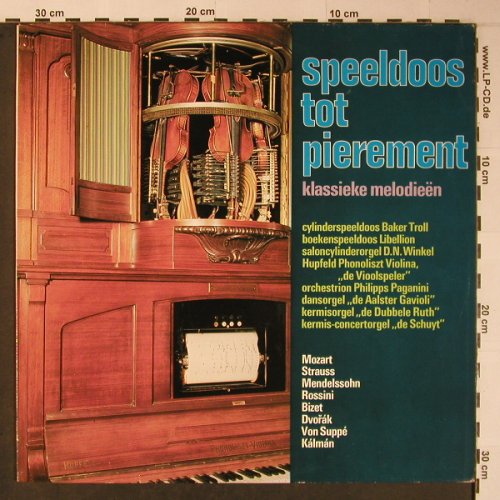 Speeldoos tot pierement: klassieke melodien, Phonogram(6810 218), NL,  - LP - X6172 - 7,50 Euro