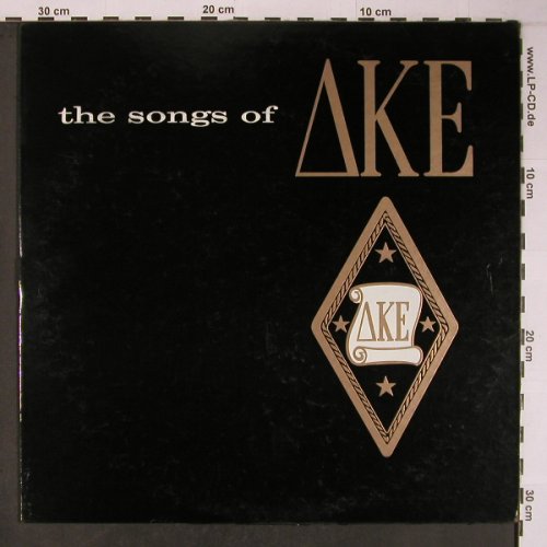 Delta Kappa Epsilon / DKE: Songs of, vg+/Cover in bad cond, Eddy Sareanki Prod.(KO9P-2406), US, 1959 - LP - X6271 - 6,00 Euro