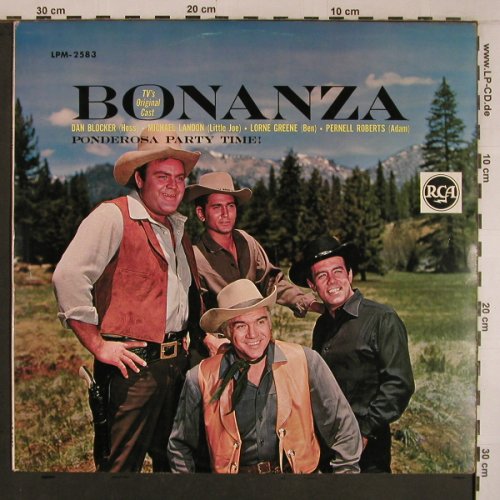 Bonanza: Ponderosa Party Time, RCA(LPM-2583), D, Mono, 1962 - LP - X6871 - 30,00 Euro
