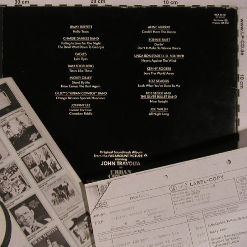 Urban Cowboy: Original Soundtrack,Foc, Asylum,whMuster(99 101), D, 1980 - 2LP - X6944 - 12,50 Euro